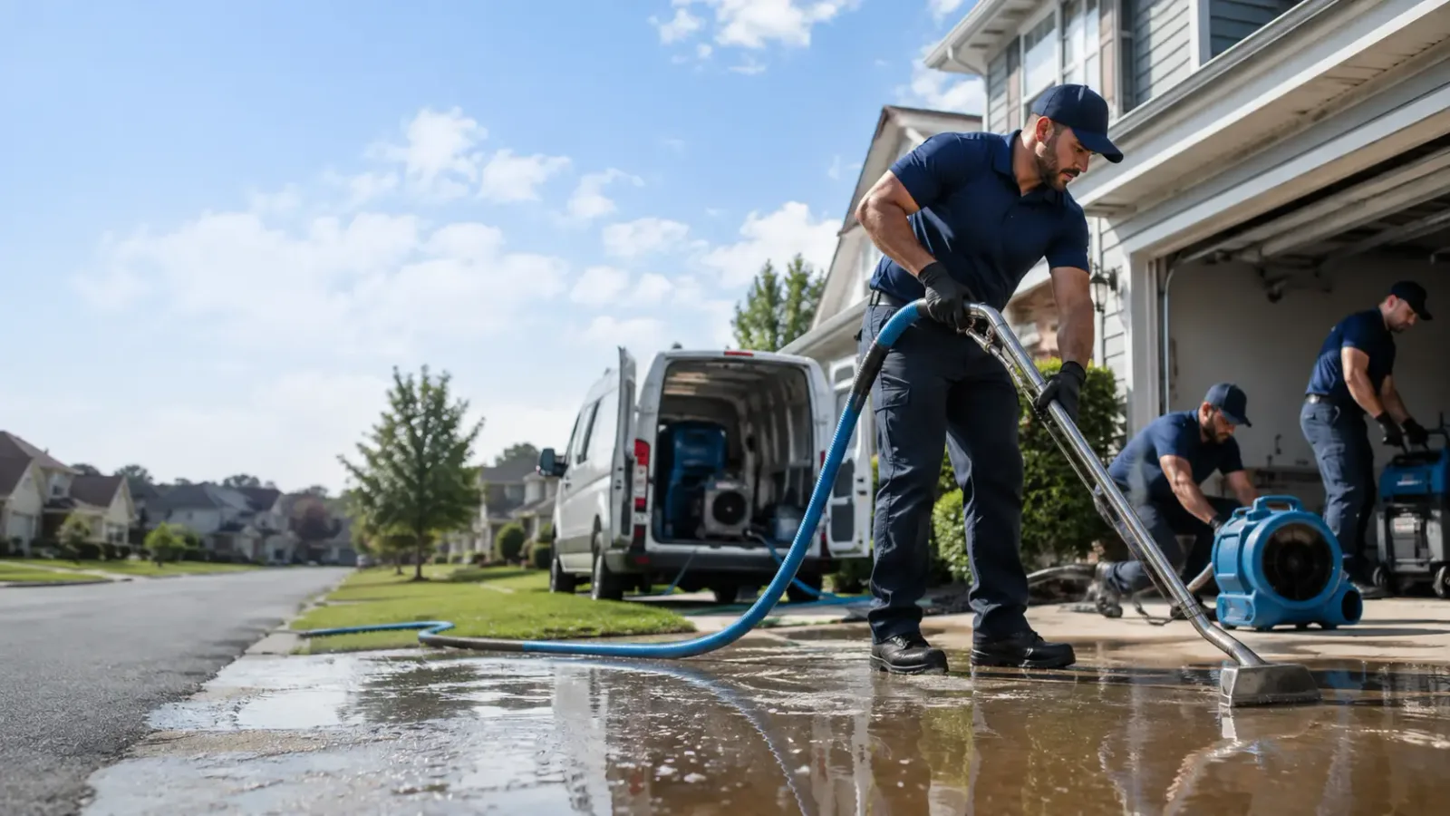 Flood Damage Restoration in Fort Irwin, CA